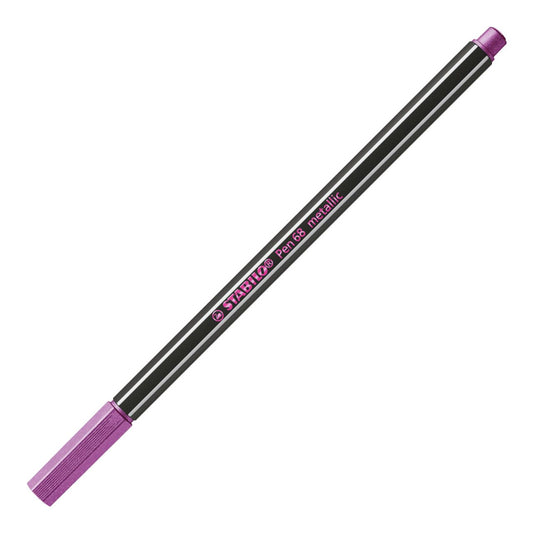 Pennarello Premium Metallizzato - STABILO Pen 68 metallic - Rosa metallizzato (25577294)
