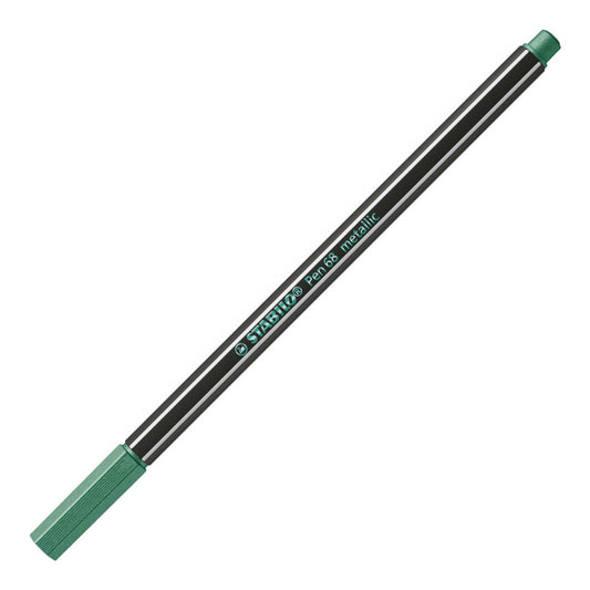 Pennarello Premium Metallizzato - STABILO Pen 68 metallic - Verde metallizzato (25577415)