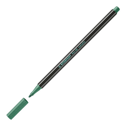 Pennarello Premium Metallizzato - STABILO Pen 68 metallic - Verde metallizzato (25577416)