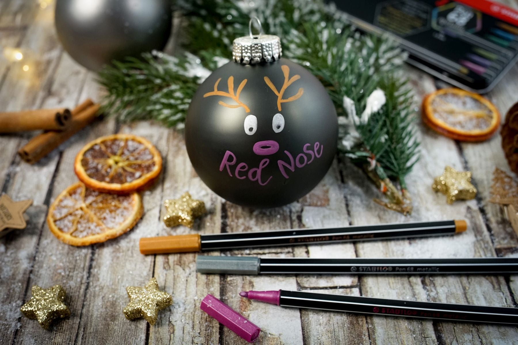 Pennarello Premium Metallizzato - STABILO Pen 68 metallic - Verde metallizzato (25577421)