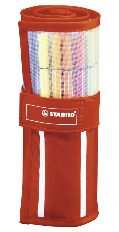 Pennarello Premium - STABILO Pen 68 - Rollerset con 30 Colori assortiti (25574020)