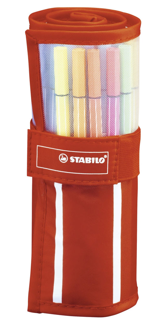 Pennarello Premium - STABILO Pen 68 - Rollerset con 30 Colori assortiti (25574020)