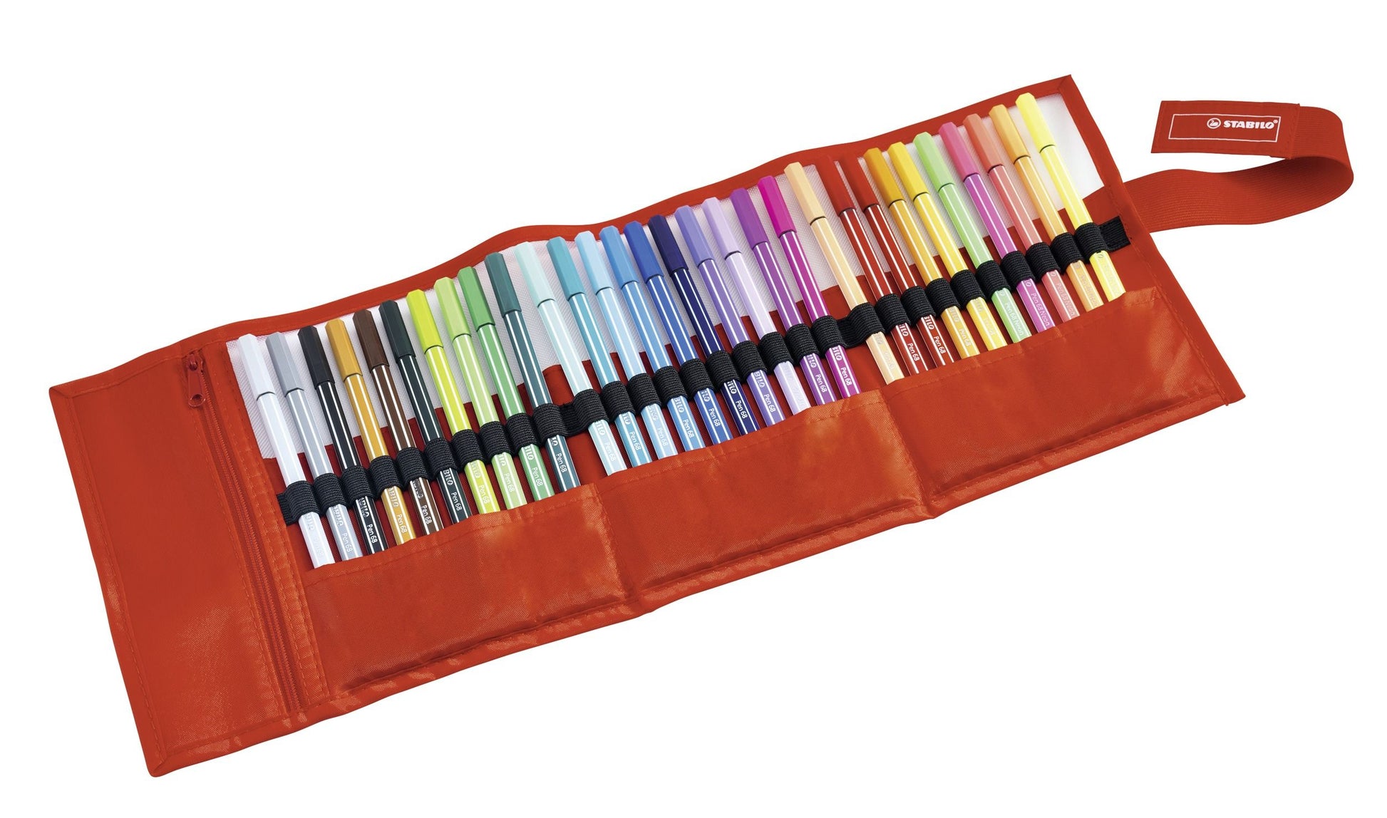 Pennarello Premium - STABILO Pen 68 - Rollerset con 30 Colori assortiti (25574022)