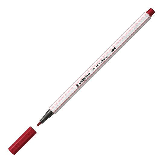 Pennarello Premium con punta a pennello - STABILO Pen 68 brush - Porpora (25576265)
