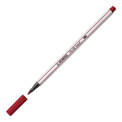 Pennarello Premium con punta a pennello - STABILO Pen 68 brush - Porpora (25576265)