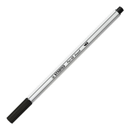 Pennarello Premium con punta a pennello - STABILO Pen 68 brush - Nero (25576195)