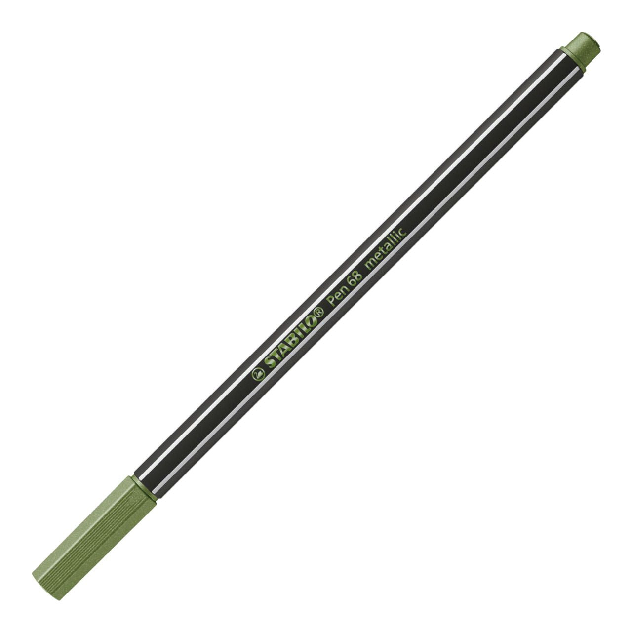 Pennarello Premium Metallizzato - STABILO Pen 68 metallic - Verde Chiaro metallizzato (25577391)