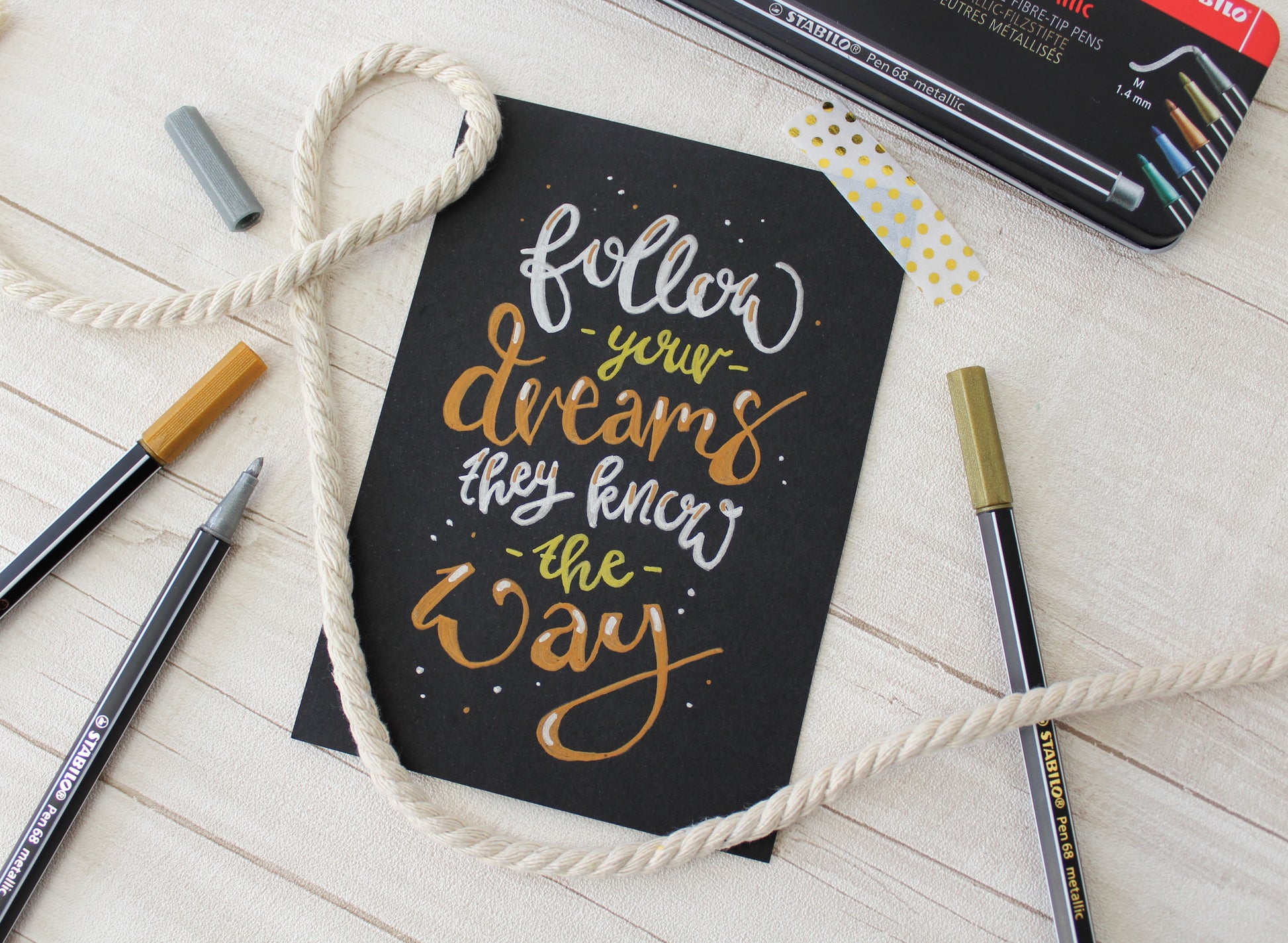 Pennarello Premium Metallizzato - STABILO Pen 68 metallic - Verde Chiaro metallizzato (25577395)