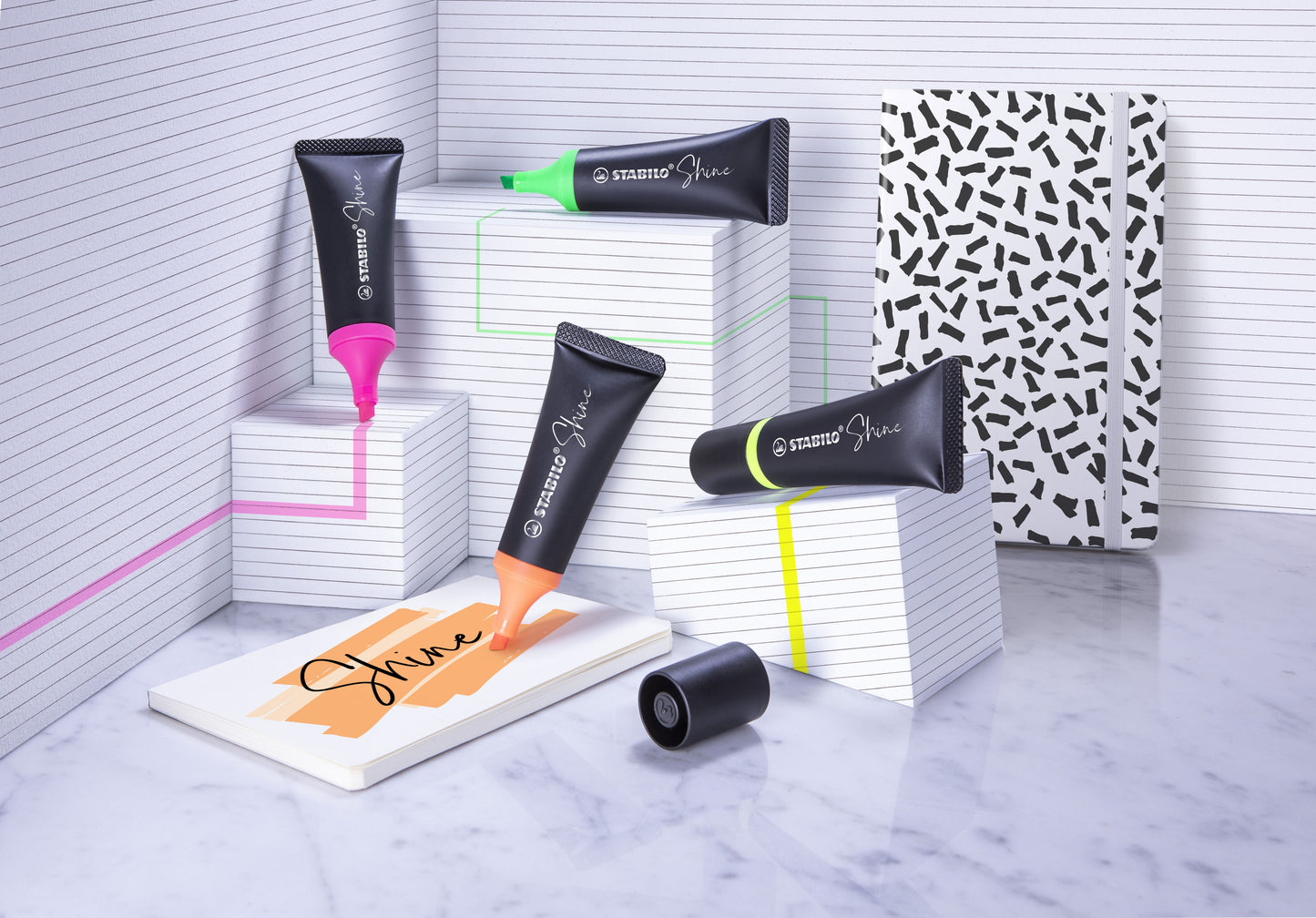 Evidenziatore – STABILO Shine - Arancione (25527304)