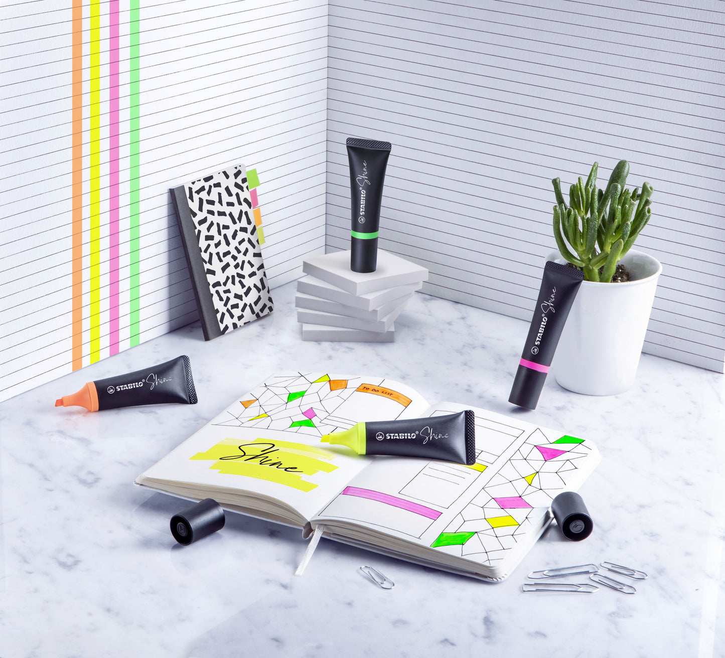 Evidenziatore – STABILO Shine - Arancione (25527305)