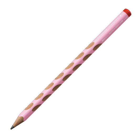 Matita Ergonomica triangolare - STABILO EASYgraph per Destrimani in Rosa Pastel - Gradazione HB (25545003)