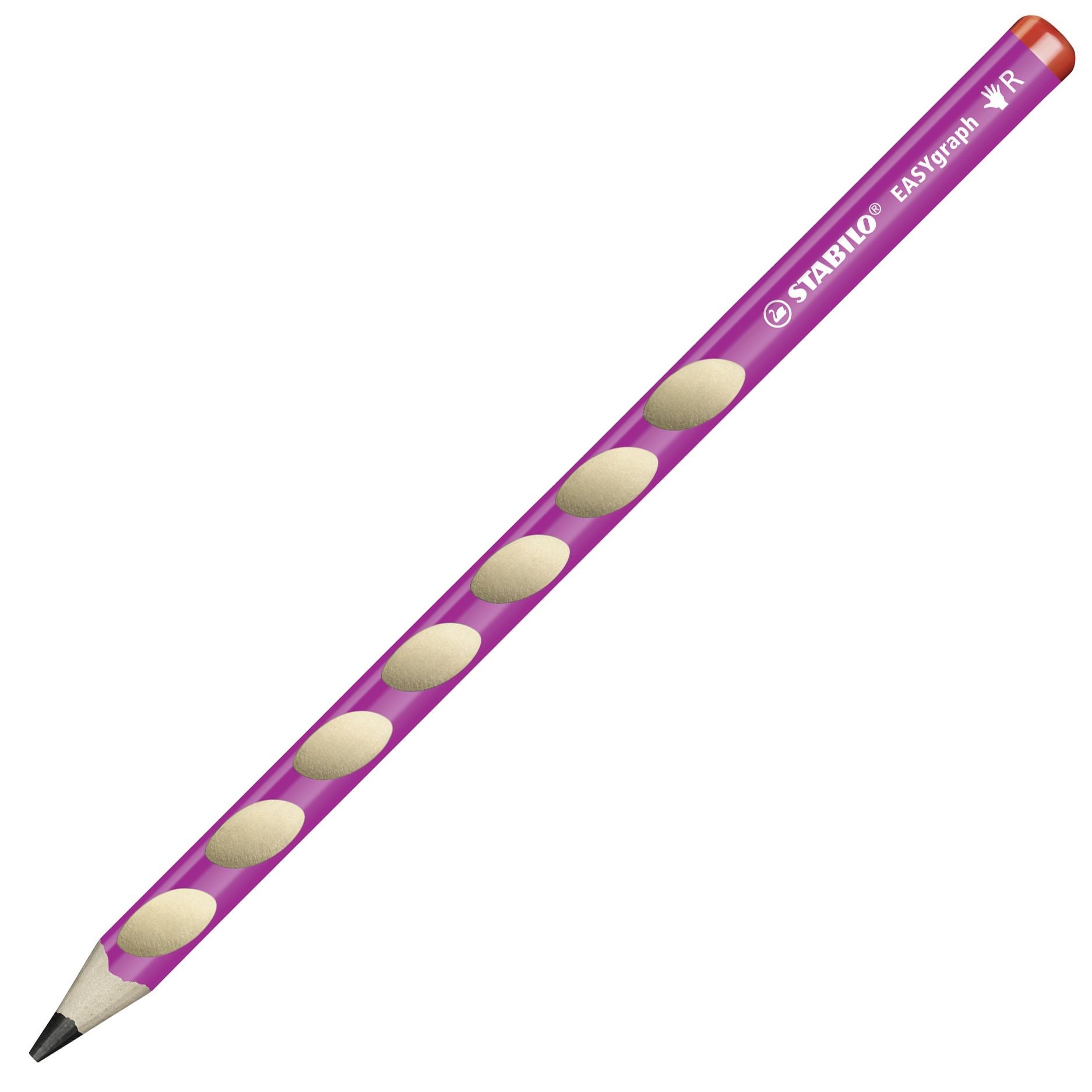 School Set - STABILO EASYgraph in Rosa per Destrimani - con Gomma + Temperino (25591554)