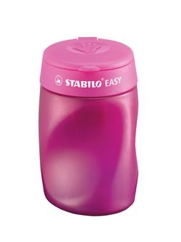 School Set - STABILO EASYgraph in Rosa per Destrimani - con Gomma + Temperino (25591555)