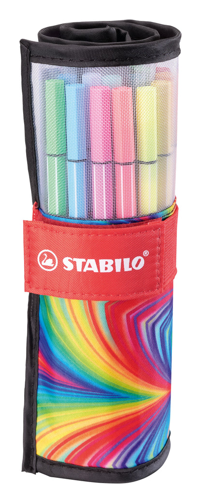 Pennarello Premium - STABILO Pen 68 - Rollerset con 25 colori assortiti - ARTY Edition (25573947)