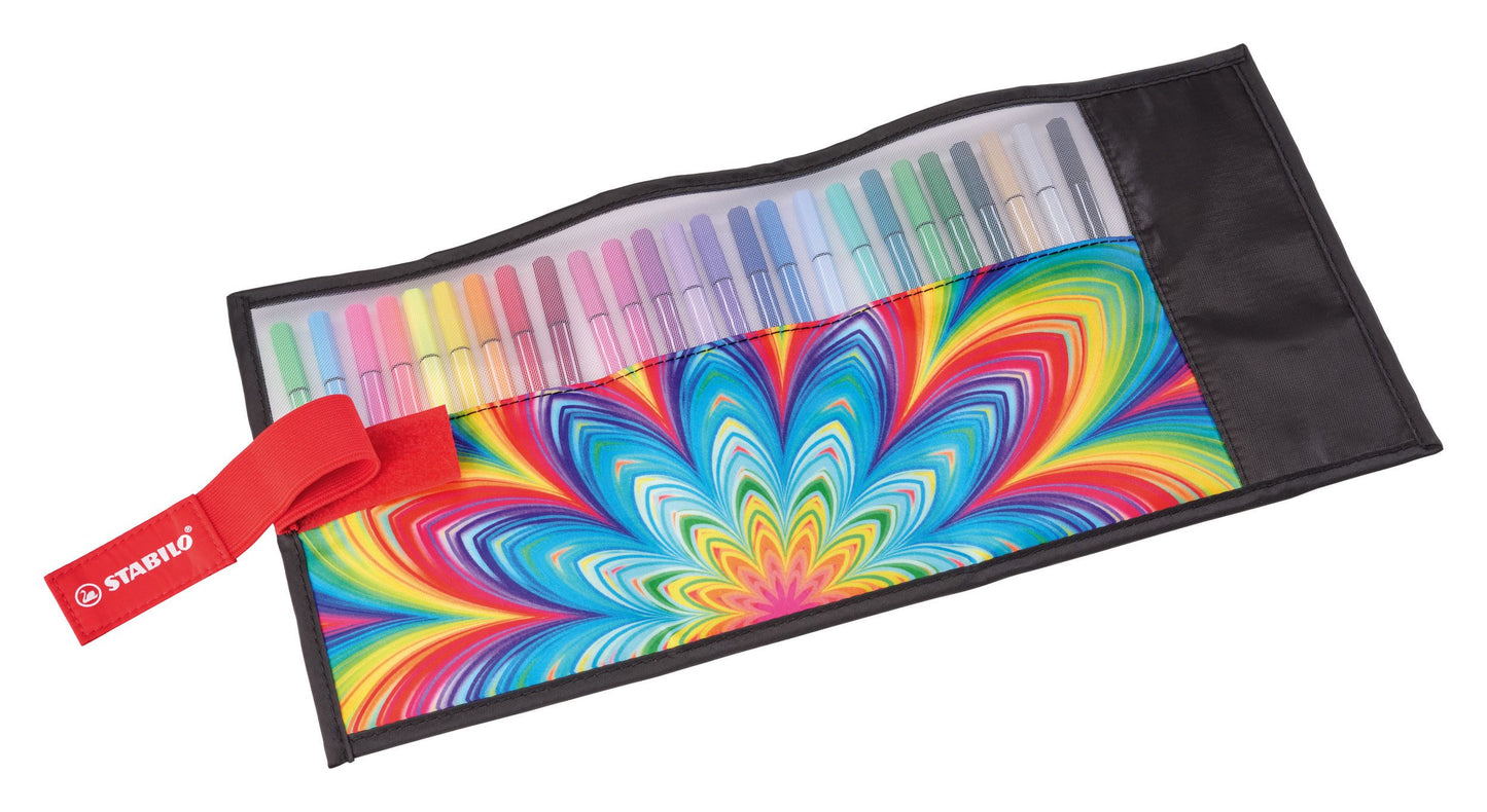 Pennarello Premium - STABILO Pen 68 - Rollerset con 25 colori assortiti - ARTY Edition (25573948)