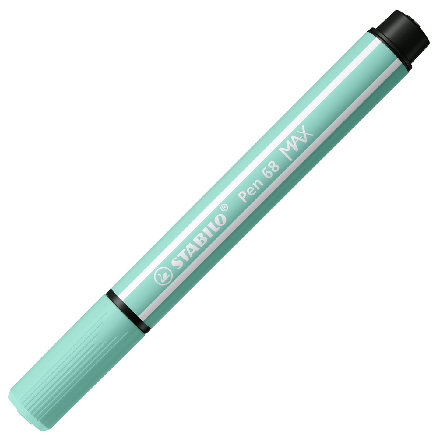 Pennarello Premium a tratto doppio (1 + 5 mm) - STABILO Pen 68 MAX - Verde Ghiaccio (25575465)