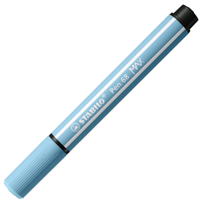Pennarello Premium a tratto doppio (1 + 5 mm) - STABILO Pen 68 MAX - Azzurro (25574983)