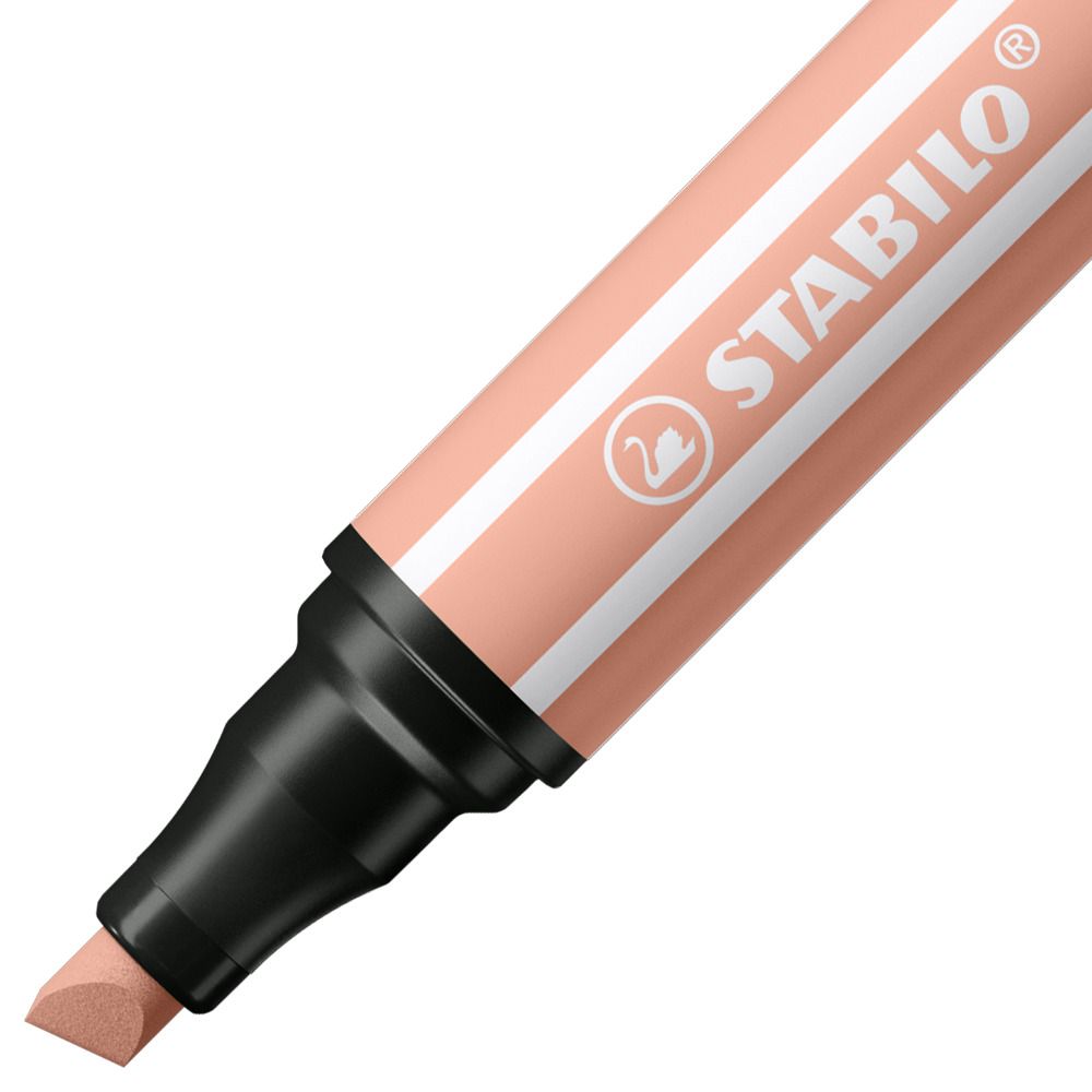 Pennarello Premium a tratto doppio (1 + 5 mm) - STABILO Pen 68 MAX - Albicocca (25574945)