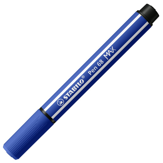 Pennarello Premium a tratto doppio (1 + 5 mm) - STABILO Pen 68 MAX - Blu Oltremare (25574999)