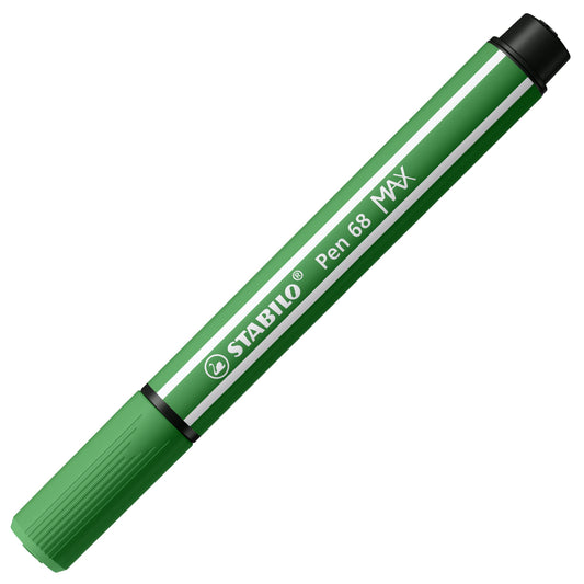 Pennarello Premium a tratto doppio (1 + 5 mm) - STABILO Pen 68 MAX - Verde Smeraldo (25575472)
