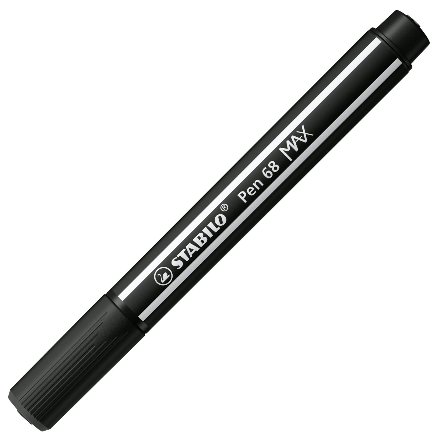 Pennarello Premium a tratto doppio (1 + 5 mm) - STABILO Pen 68 MAX - Nero (25575254)