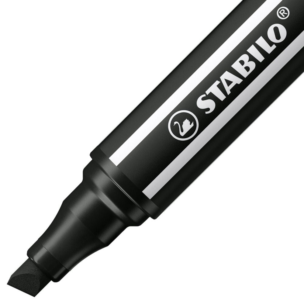 Pennarello Premium a tratto doppio (1 + 5 mm) - STABILO Pen 68 MAX - Nero (25575255)