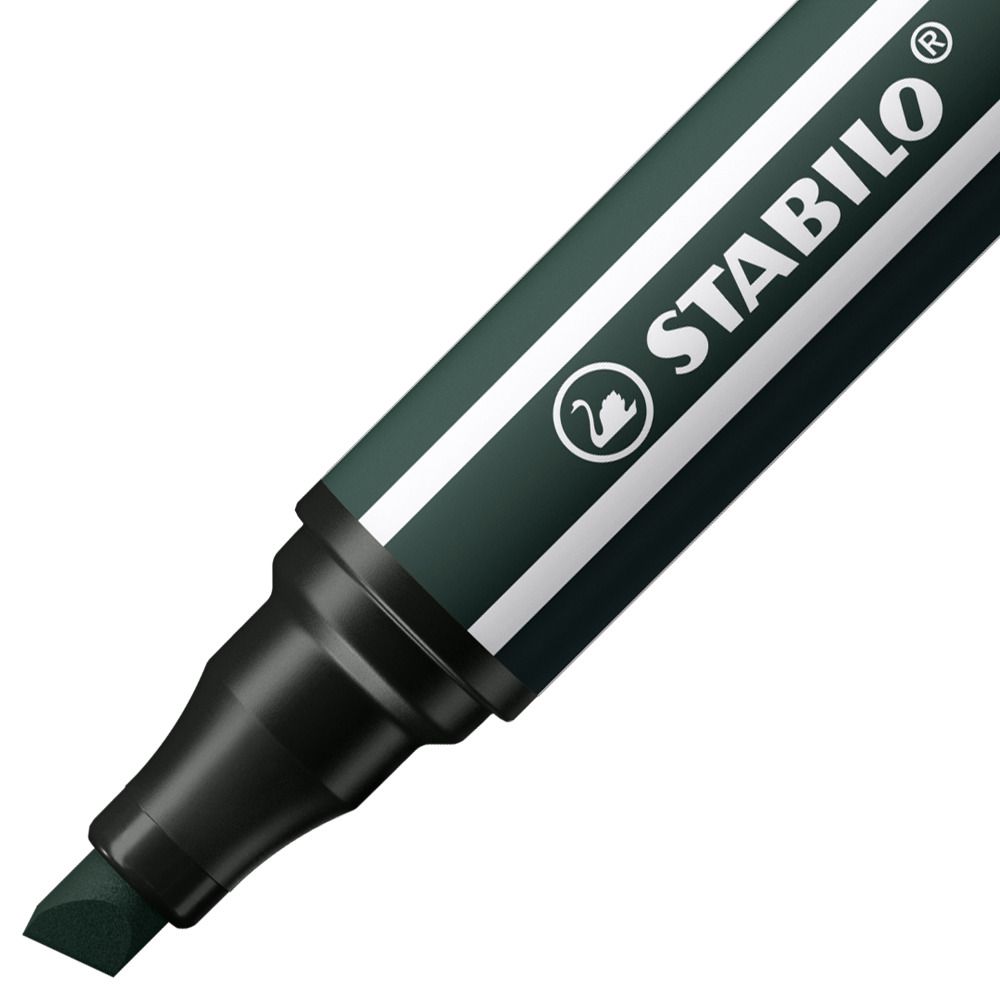 Pennarello Premium a tratto doppio (1 + 5 mm) - STABILO Pen 68 MAX - Verde Terra (25575480)