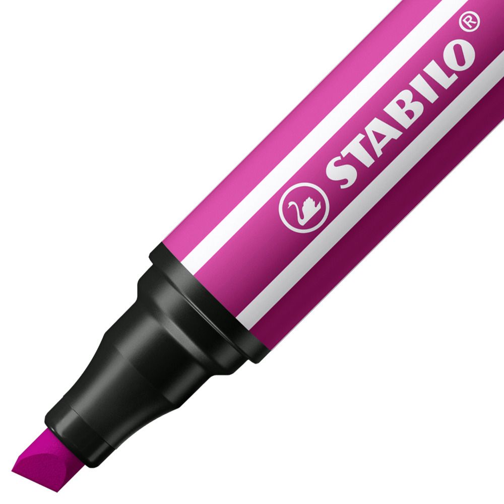 Pennarello Premium a tratto doppio (1 + 5 mm) - STABILO Pen 68 MAX - Rosa Scuro (25575382)