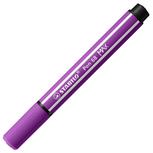 Pennarello Premium a tratto doppio (1 + 5 mm) - STABILO Pen 68 MAX - Lilla (25575232)