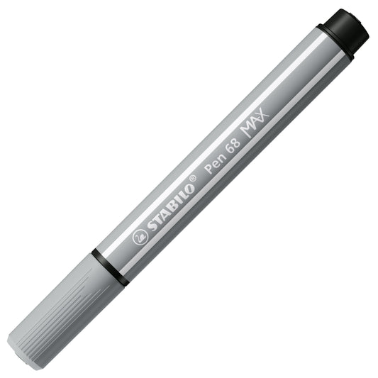 Pennarello Premium a tratto doppio (1 + 5 mm) - STABILO Pen 68 MAX - Grigio Freddo Medio (25575182)