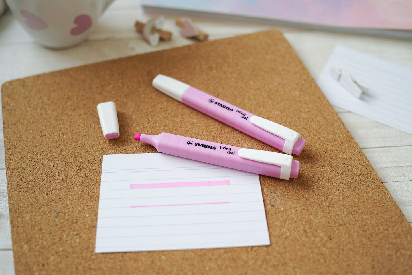 Evidenziatore - STABILO swing cool Pastel - Fucsia Freddo (25527190)