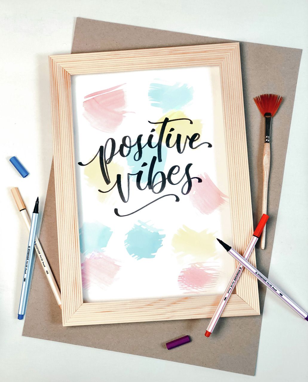 Pennarello Premium con punta a pennello - STABILO Pen 68 brush - Verde muschio (25576814)