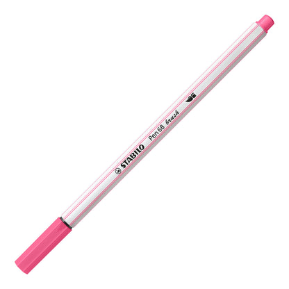Pennarello Premium con punta a pennello - STABILO Pen 68 brush - Rosa chiaro (25576386)