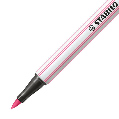 Pennarello Premium con punta a pennello - STABILO Pen 68 brush - Rosa chiaro (25576387)