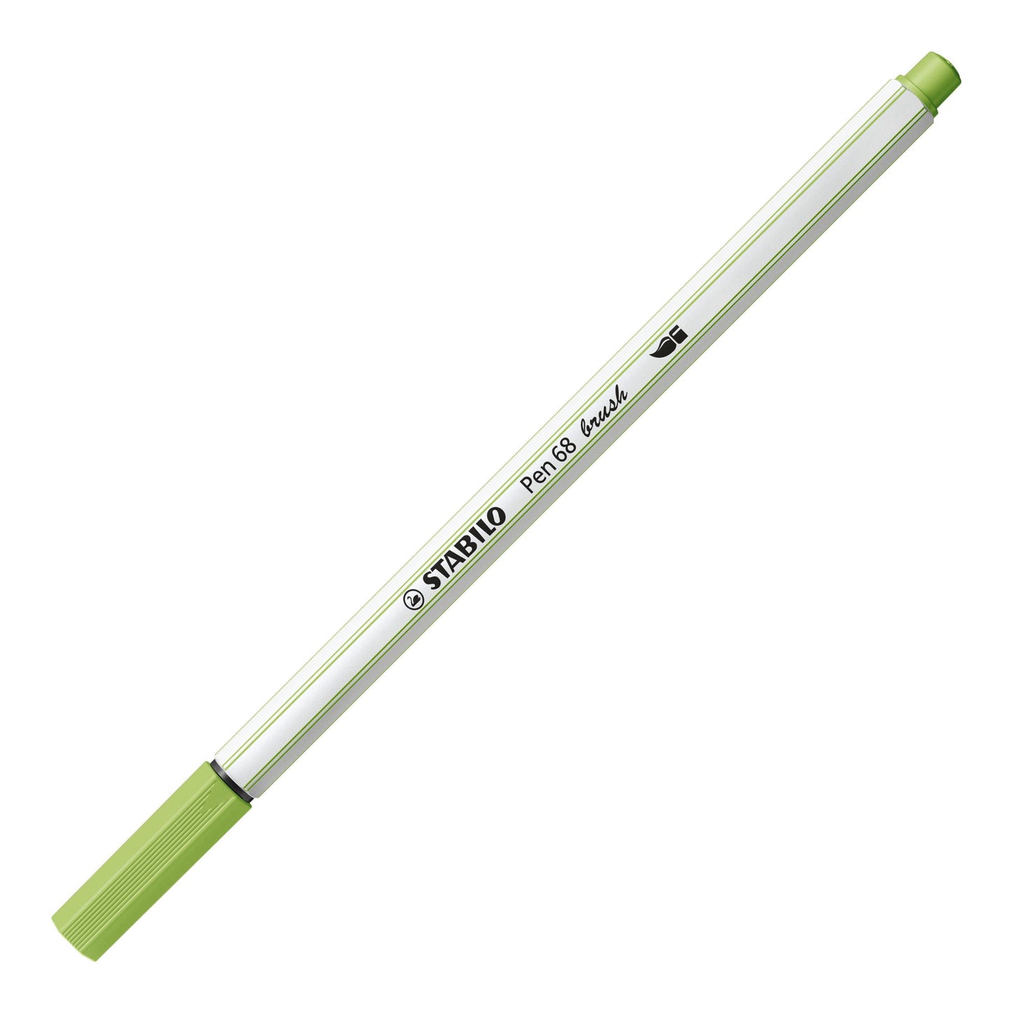 Pennarello Premium con punta a pennello - STABILO Pen 68 brush - Pistacchio (25576241)