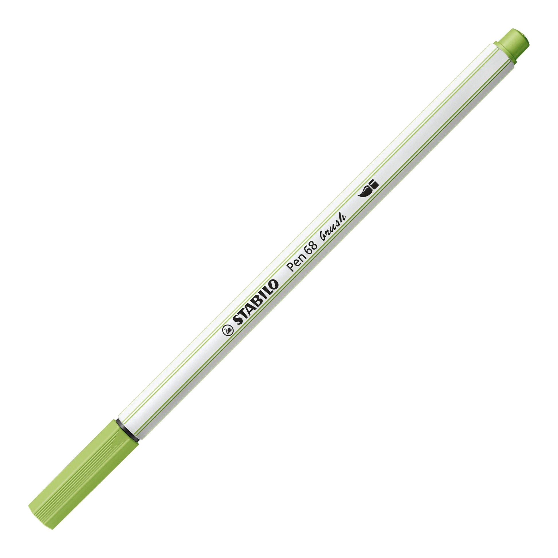Pennarello Premium con punta a pennello - STABILO Pen 68 brush - Pistacchio (25576241)