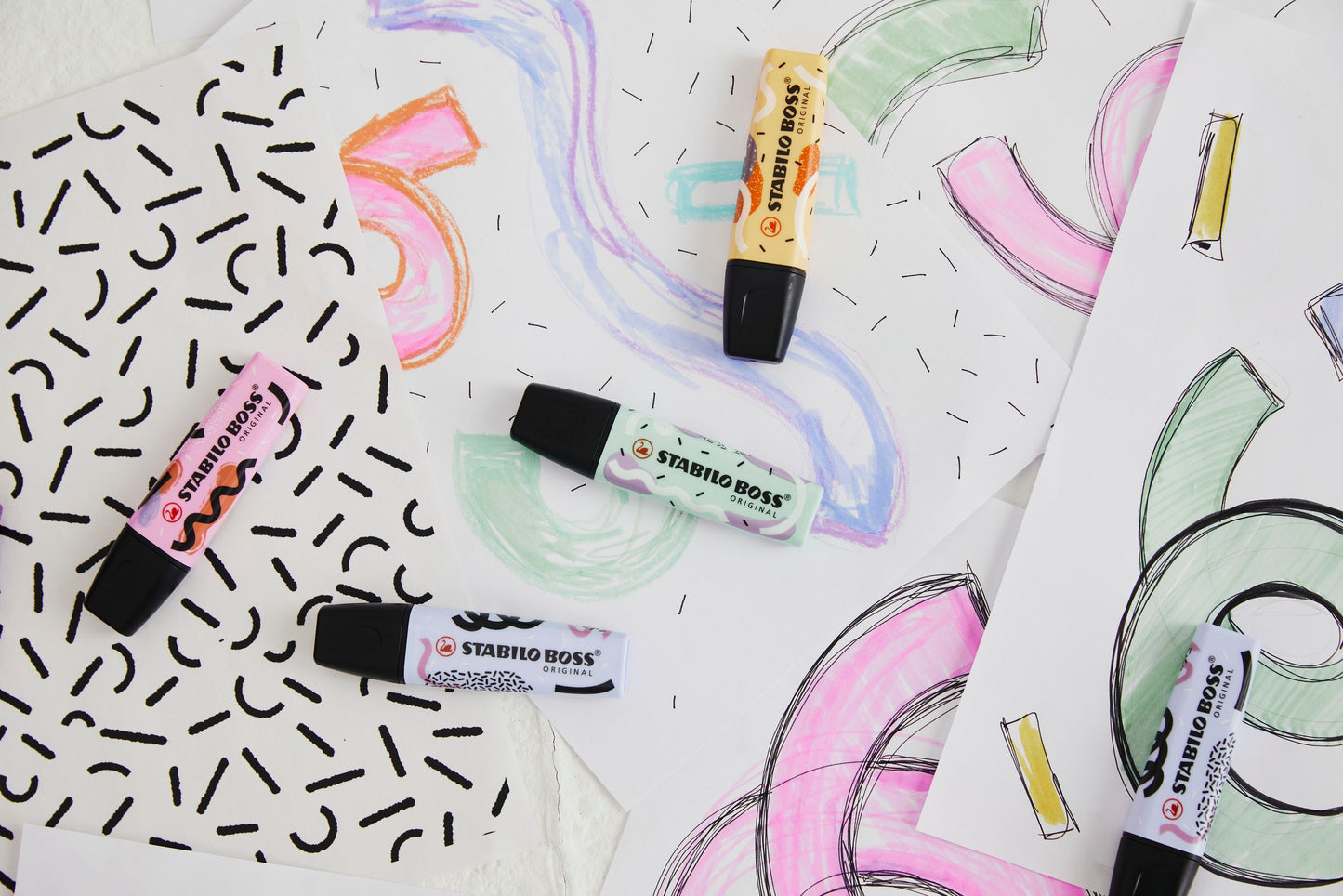 Evidenziatore - STABILO BOSS ORIGINAL Pastel by Ju Schnee - Arancione Papaya (25526817)