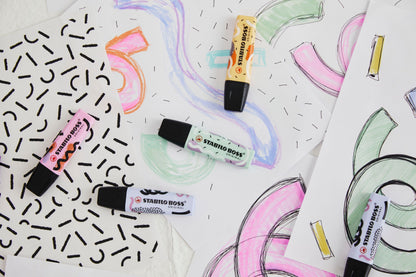 Evidenziatore - STABILO BOSS ORIGINAL Pastel by Ju Schnee - Arancione Papaya (25526817)