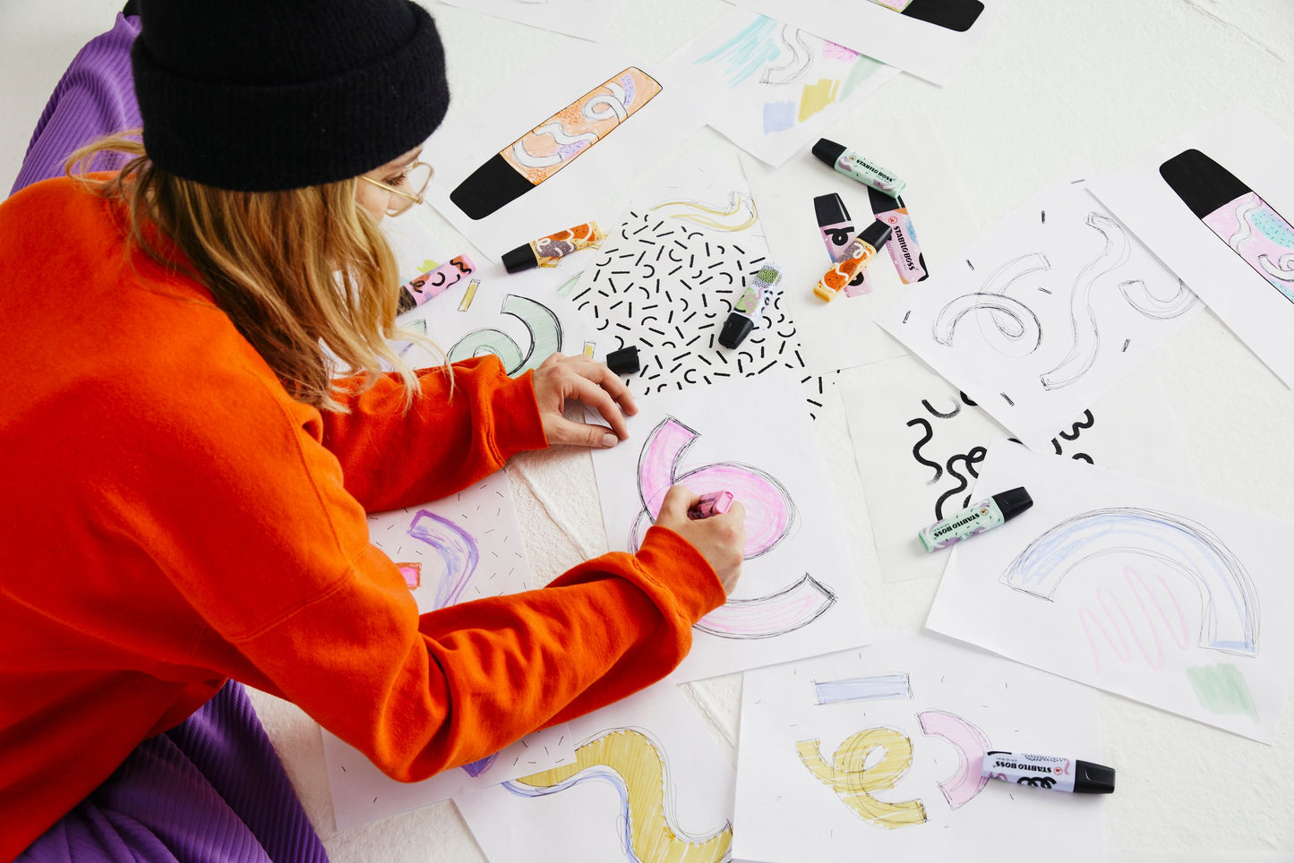 Evidenziatore - STABILO BOSS ORIGINAL Pastel by Ju Schnee - Fucsia Freddo (25526836)