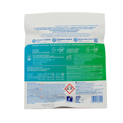 Dr.Beckmann - Magic Leaves Detersivo Universale - 20 Fogli (25525749)