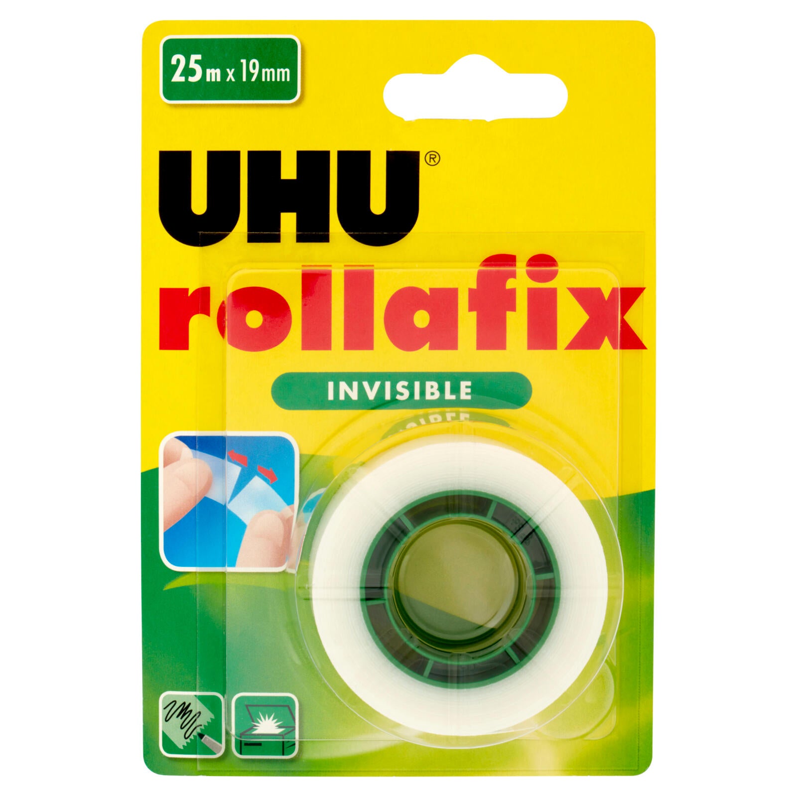 UHU rollafix Invisible 25m x 19mm