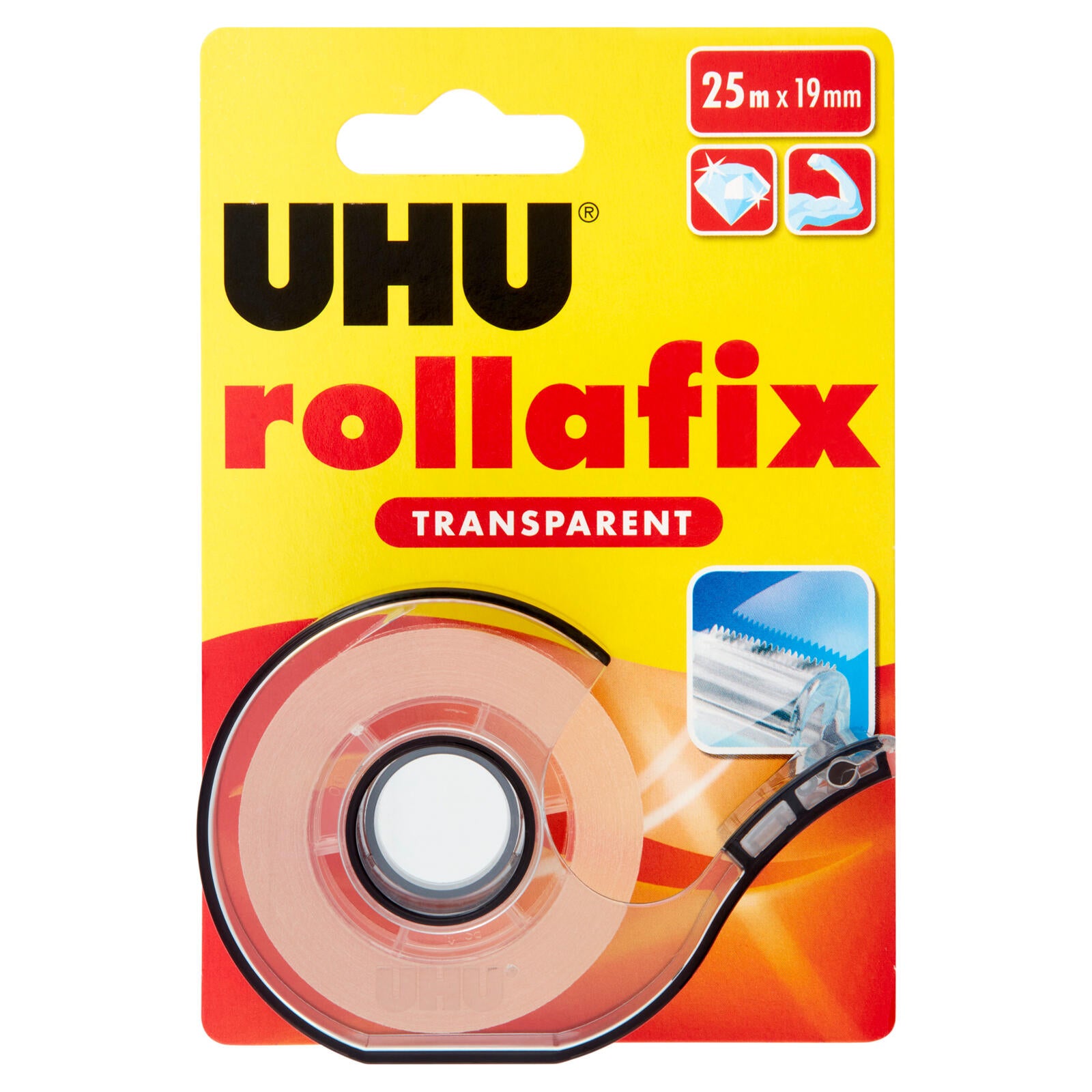 UHU rollafix Transparent 25 m x 19 mm (25613144)