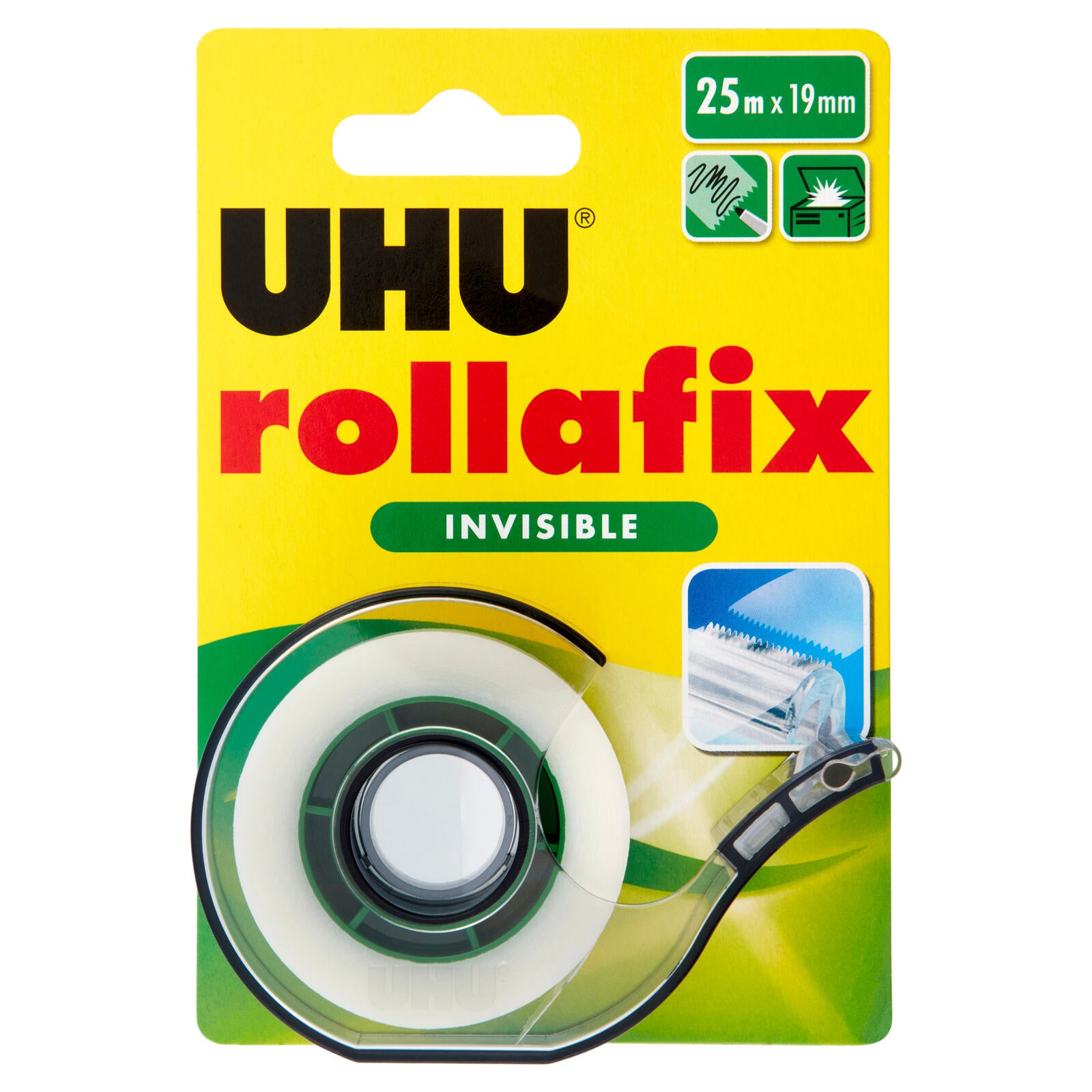 UHU rollafix Nastro Invisible 25 m x 19 mm (25613143)