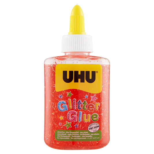 UHU Glitter Glue rosso 88,5 ml (25613137)