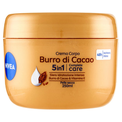 Nivea Crema Corpo Burro di Cacao Pelle secca 250 ml (25563389)