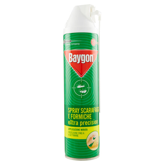 Baygon Spray Scarafaggi e Formiche eXtra precision 400 ml (25519848)