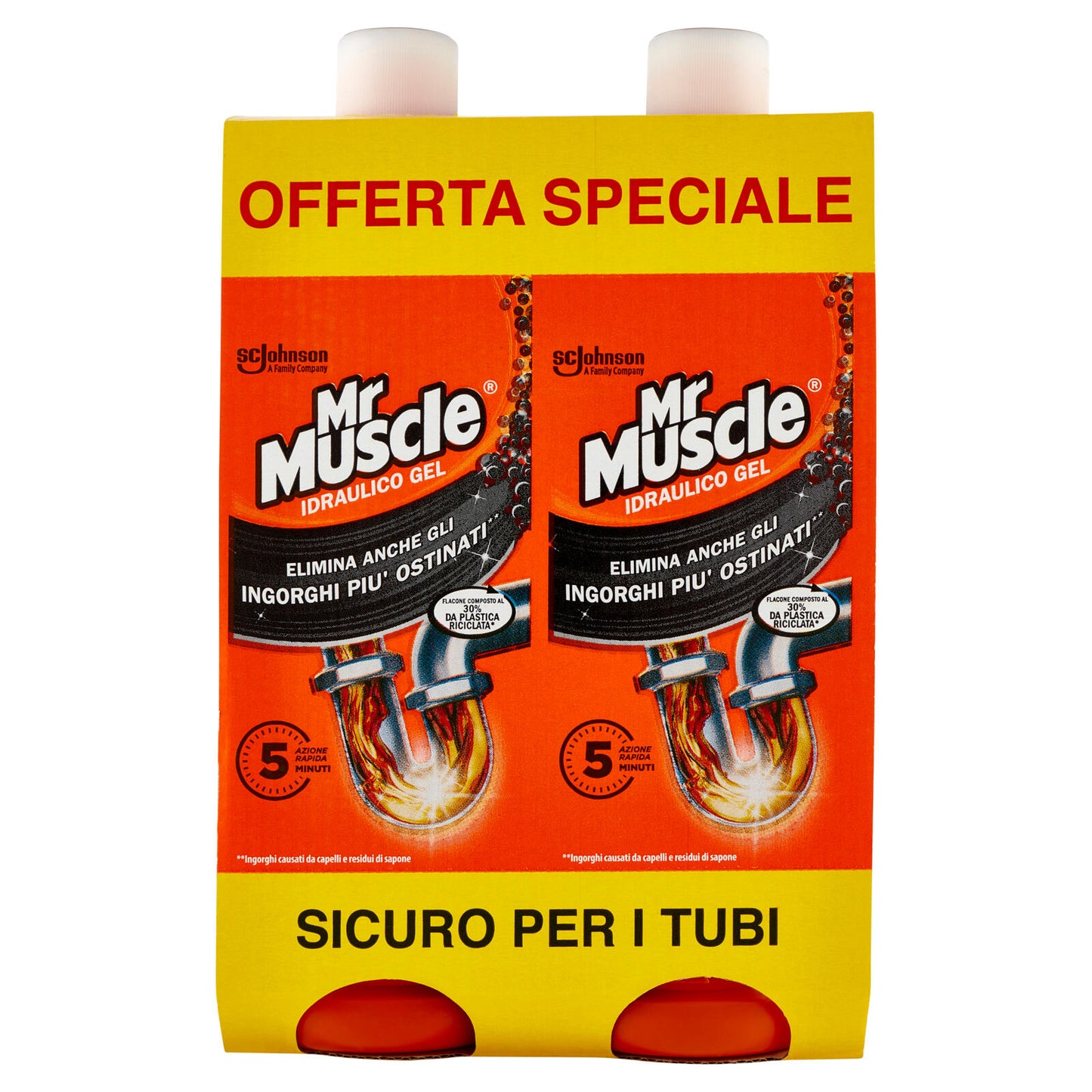 Mr. Muscolo Idraulico Gel 5 in 1 LT - D'Ambros Ipermercato