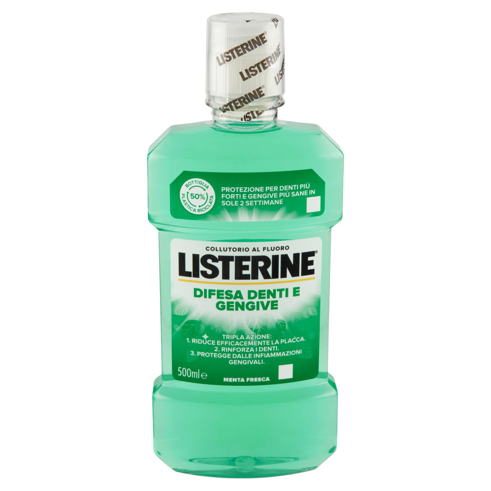Listerine Difesa Denti e Gengive Menta Fresca 500 ml