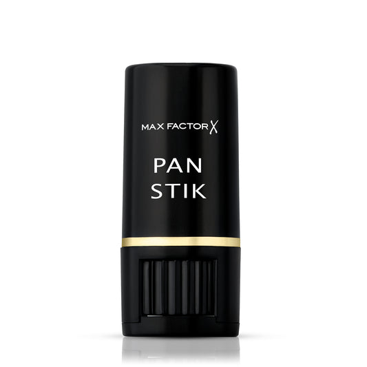 Max Factor - Fondotinta Compatto Pan Stik - Stick Multiuso 3in1: Fondotinta, Correttore e Contouring - 013 Nouveau Beige - 9 g