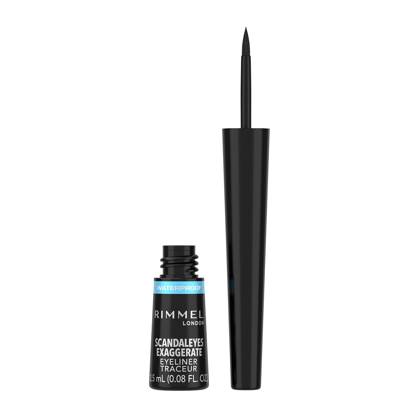 Eyeliner Rimmel London -  Waterproof Exaggerate Liquid  (25528382)